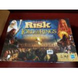 RISK BOARD GAME LORD OF THE RINGS EDITION