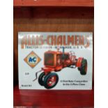ALLIS CHAMBERS TIN TRACTOR SIGN
