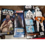 QUANTITY OF BOXED STAR WARS FIGURES