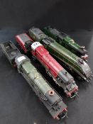 4 MODEL RAILWAY ENGINES