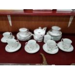 PORCELAIN TEASET AND OTHER CHINA