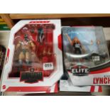 4 BOXED WWE ELITE COLLECTION FIGURES