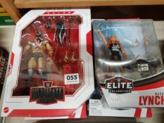 4 BOXED WWE ELITE COLLECTION FIGURES