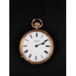 ANTIQUE 18 CARAT GOLD FOB WATCH J.W.BENSON