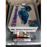 NINTENDO N64 BOXED AND GAMES