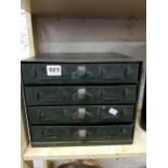 SMALL METAL FILING CABINET