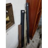 5 VARIOUS GOOD QUALITY FISHING RODS