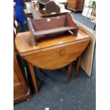 SMALL GEORGIAN DROP LEAF TABLE