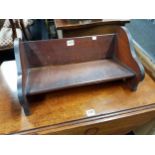 ANTIQUE WOODEN BOOK STAND