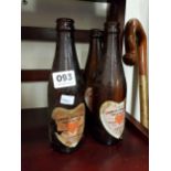 COLLECTION OF OLD LOCAL GUINNESS BOTTLES MORTON & CO