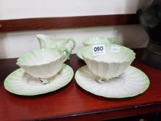 7 PIECES OF 2ND PERIOD BELLEEK