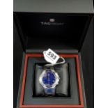 TAG HEUER GENTS WRIST WATCH CHRONOGRAPH 1/10TH SECOND (CAL.251.262) MODEL NO. CL1114.BA0701 WITH BOX