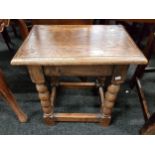 ANTIQUE JOINT STOOL POSSIBLY 18TH CENTURY