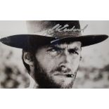 HAND SIGNED CLINT EASTWOOD PHOTO