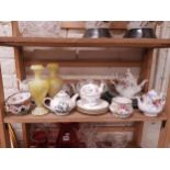 SHELF LOT OF CHINA