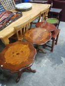 6 VARIOUS OCCASIONAL TABLES