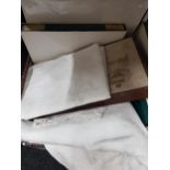 BOX OF LINEN