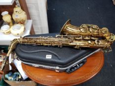 SAXOPHONE AND CASE - MADE IN FRANCE