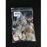 BAG LOT OF COINS