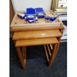 NEST OF 3 TEAK TABLES G-PLAN STYLE