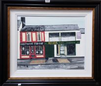 SEAN DEMPSEY - OIL ON CANVAS - HOLYWOOD OPEN AND SHUT