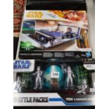 QUANTITY OF BOXED STAR WARS FIGURES