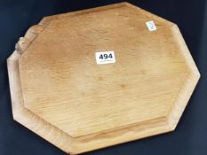 ROBERT THOMPSON MOUSEMAN BREAD BOARD