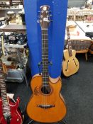 LUTHIER MADE BARITONE BOWL BACK GUITAR. A 'ONE OFF' GUITAR WITH A 26.5" SCALE LENGTH (THIS IS A