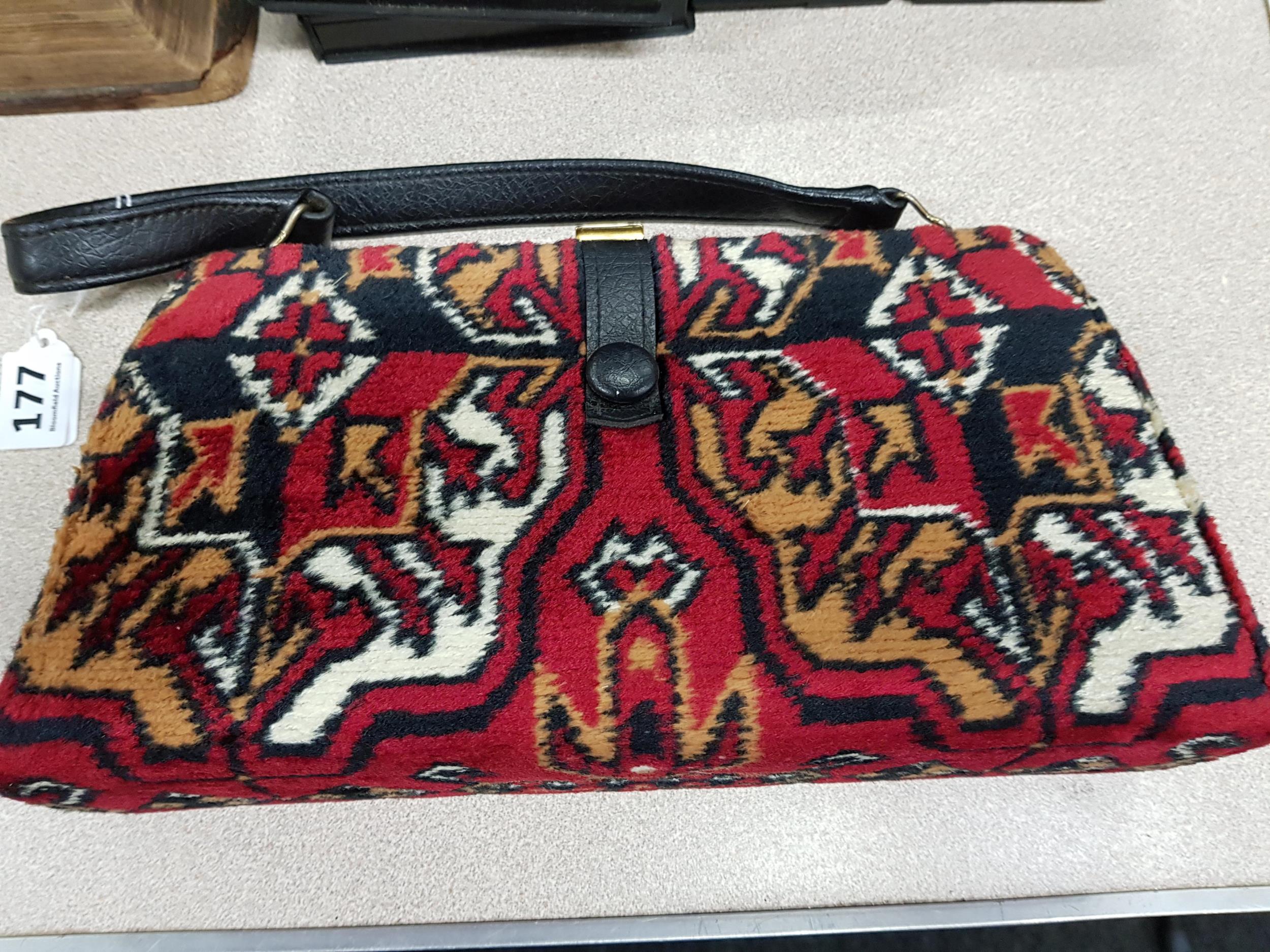 VINTAGE CARPET HANDBAG