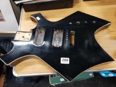 WIZARD STYLE ELECTRIC GUITAR BODY