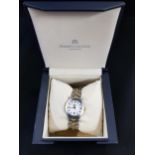 MAURICE LACROIX LADIES WATCH WITH OUTER BOX AND PAPERS