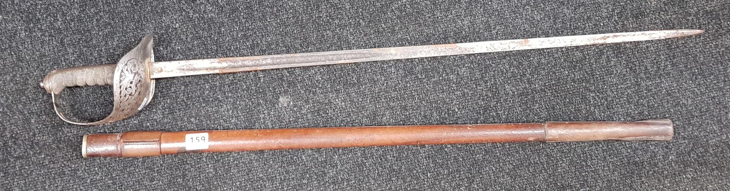 EDWARDIAN SWORD & SCABBARD