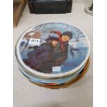 7 VARIOUS COLLECTORS PLATES