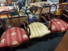 3 VARIOUS DINING CHAIRS