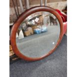 ANTIQUE CIRCULAR MIRROR