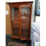 ANTIQUE DOUBLE DOOR BOOKCASE