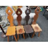 4 SPINNING CHAIRS