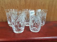5 WATERFORD GLASSES