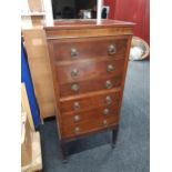 6 DRAWER CHEST ON STAND