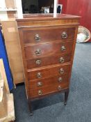 6 DRAWER CHEST ON STAND