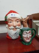 DOULTON SANTA CLAUS & 1 OTHER