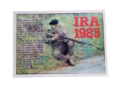 REPUBLICAN POSTER PRINT - IRA 1983