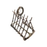 BEAUTIFUL VICTORIAN SILVER PLATED RIFLES TOAST RACK