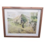 FRAMED MILITARY PRINT 'THE SEARCH'