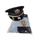 TURKISH POLICE HAT AND SHIRT UN