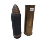 2 GUN SHELLS