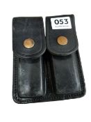 ROYAL ULSTER CONSTABULARY TWIN MAGAZINE HOLDER FOR 9MM AUTO