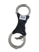 ROYAL ULSTER CONSTABULARY ISSUE BELT ORDER HANDCUFFS WITH KEY