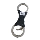 ROYAL ULSTER CONSTABULARY ISSUE BELT ORDER HANDCUFFS WITH KEY