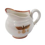 NYMPHENBURG PORCELAIN SMALL MILK JUG/CREAMER FROM HERMAN GORING'S COMMUNICATION AND SITUATION
